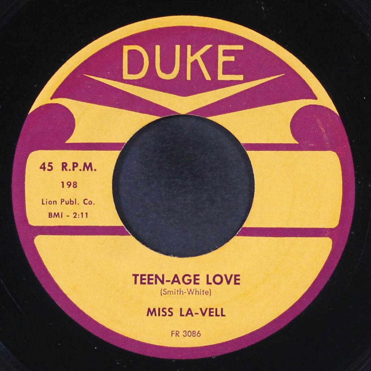 teen-age love / if by MISS LA-VELL