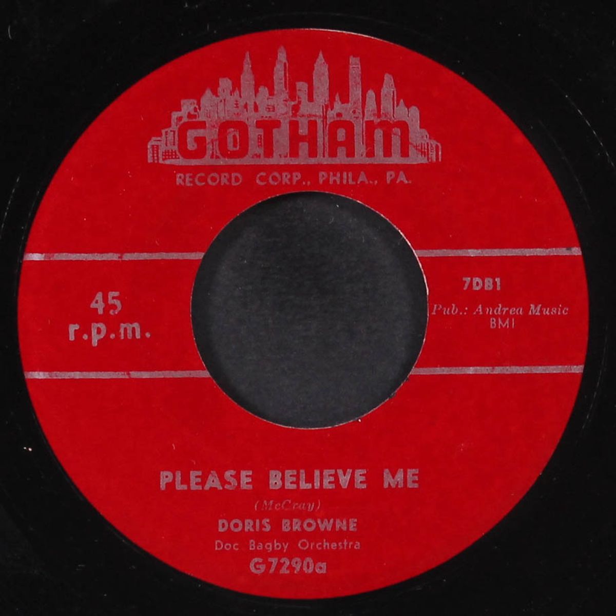 oh, baby! / please believe me by DORIS BROWNE & GROUP