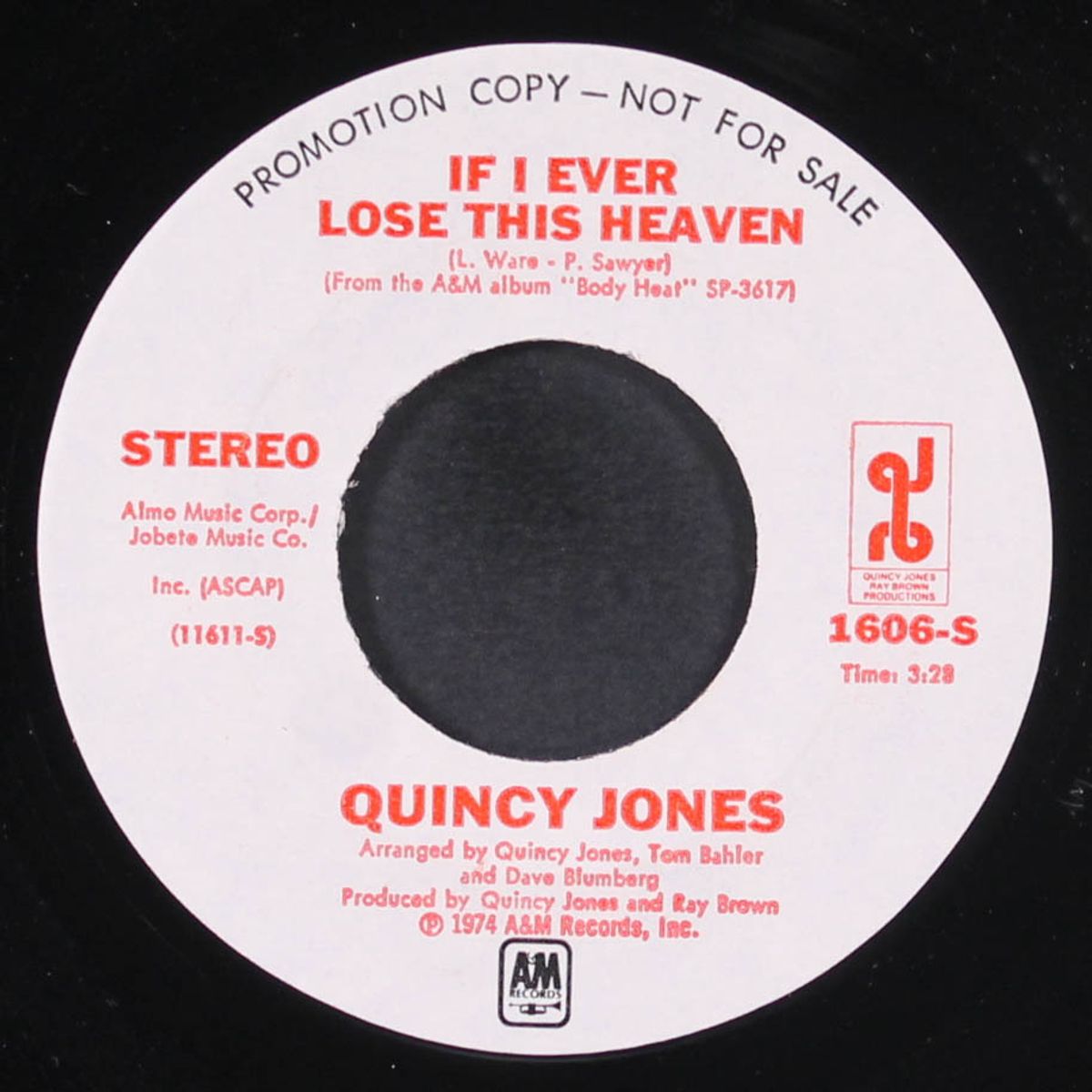 if i ever lose this heaven / mono by QUINCY JONES