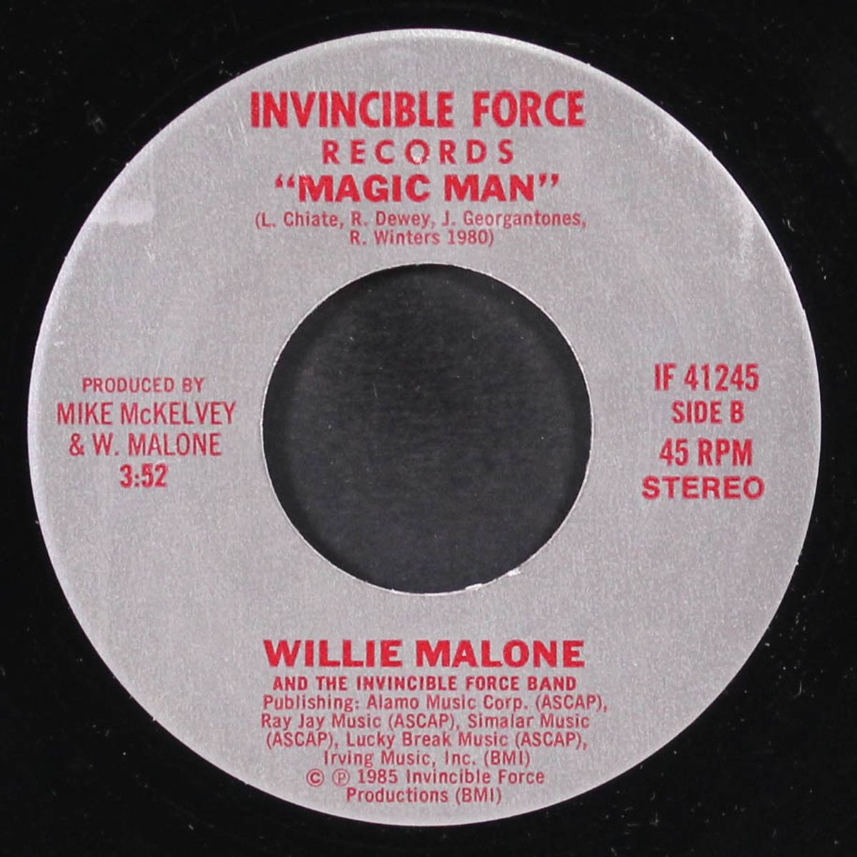 bag lady / magic man by WILLIE MALONE