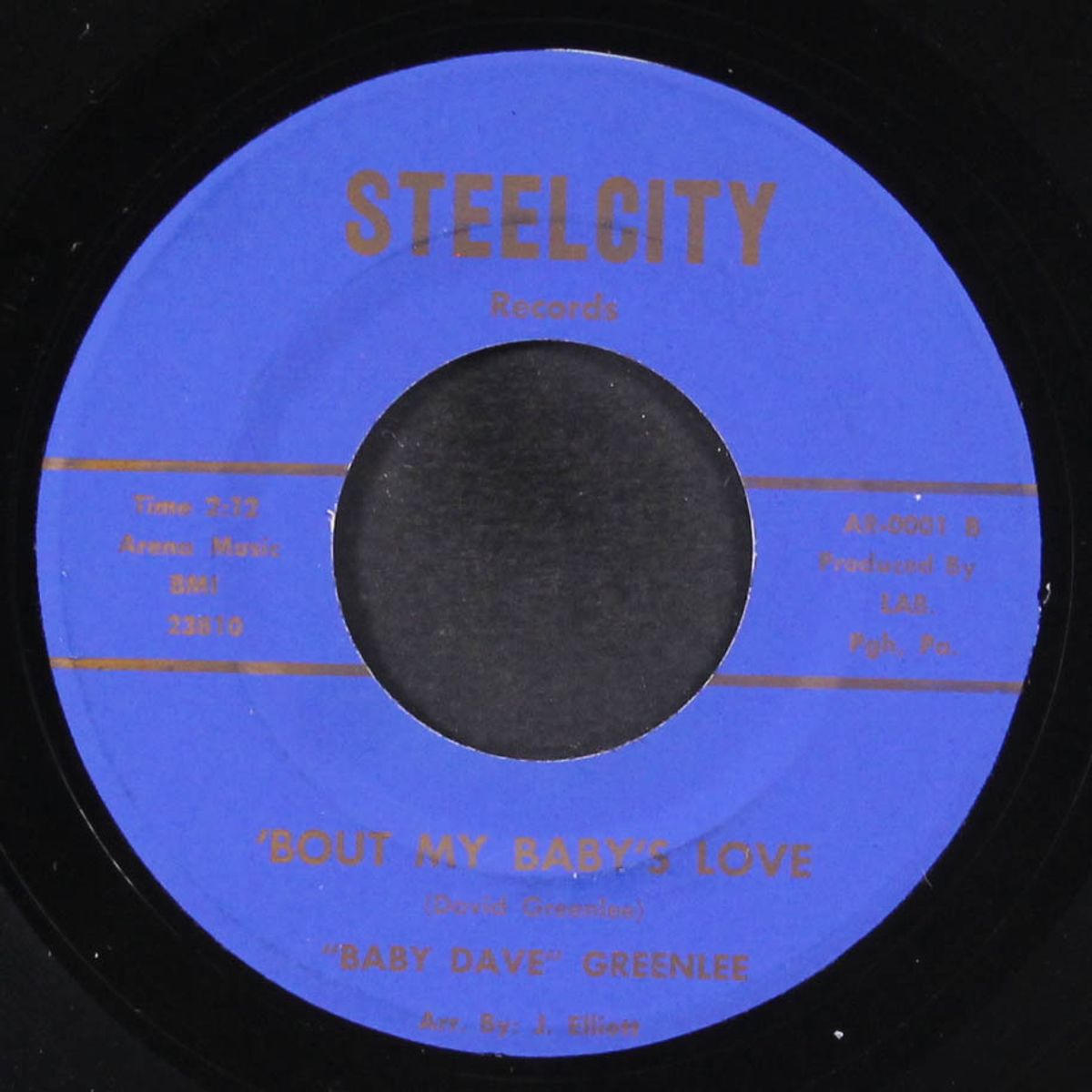 we need love / 'bout my baby's love by BABY DAVE GREENLEE