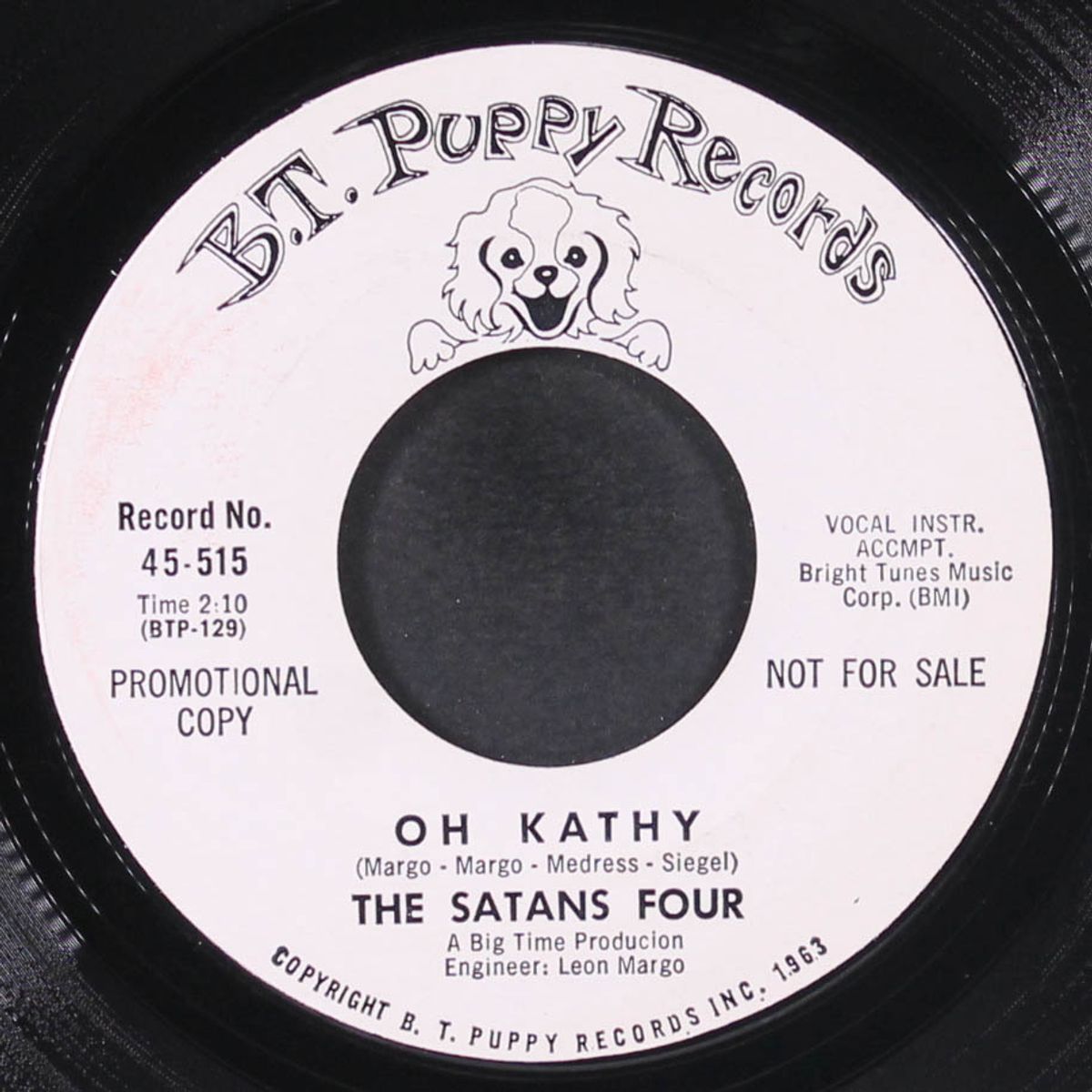 i can't find the girl on my mind / oh kathy by SATANS FOUR