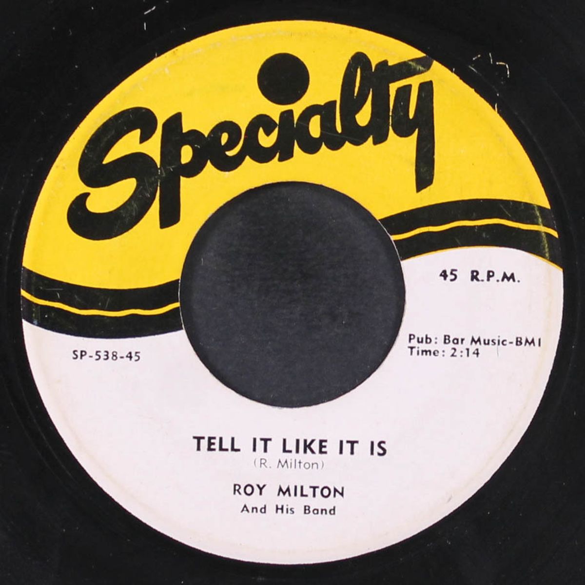 tell it like it is / how can i live without you by ROY MILTON