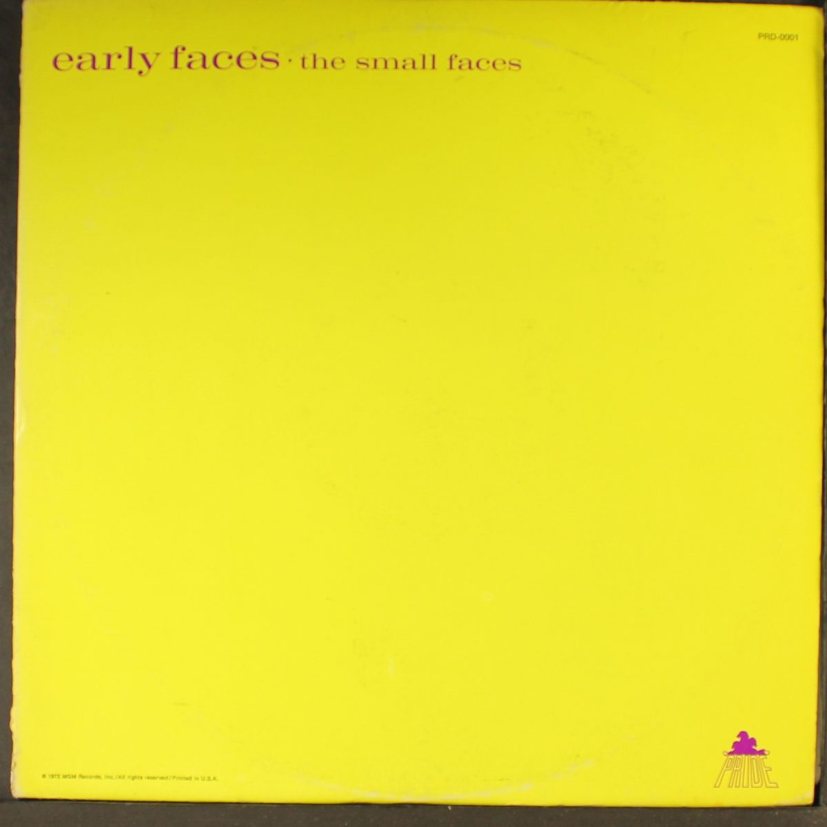 early faces by SMALL FACES