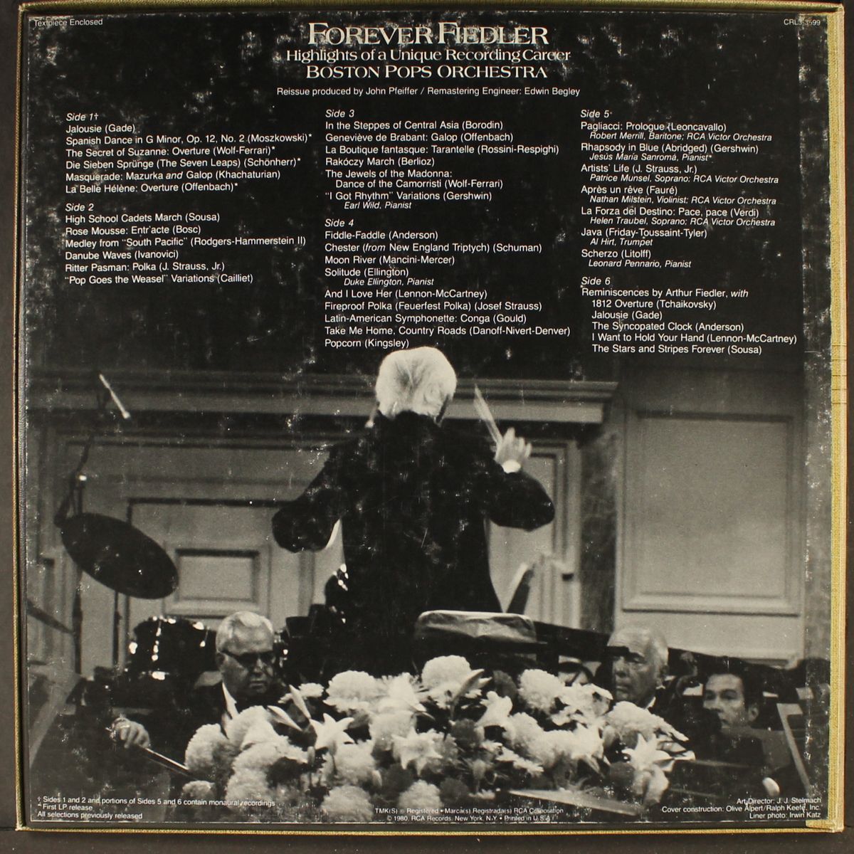 forever fiedler, highlights of a unique recording career by ARTHUR FIEDLER