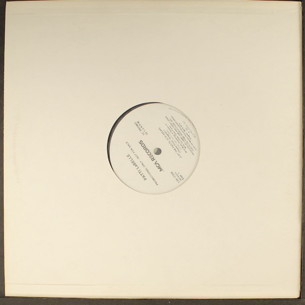 just the facts / same by PATTI LABELLE