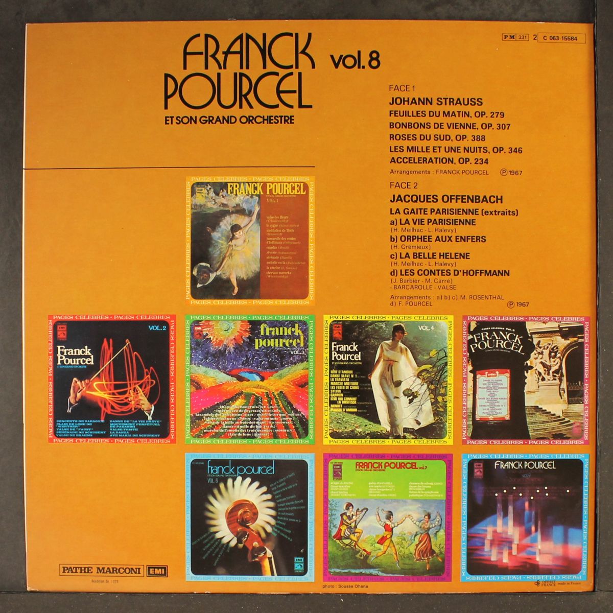 pages celebres, vol. 8 by FRANCK POURCEL