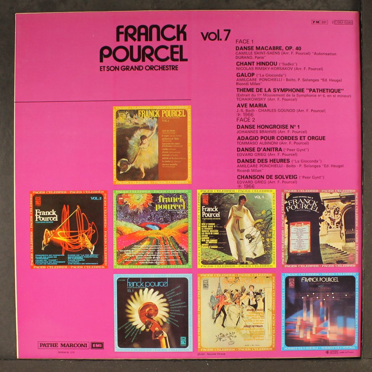 pages celebres, vol. 7 by FRANCK POURCEL