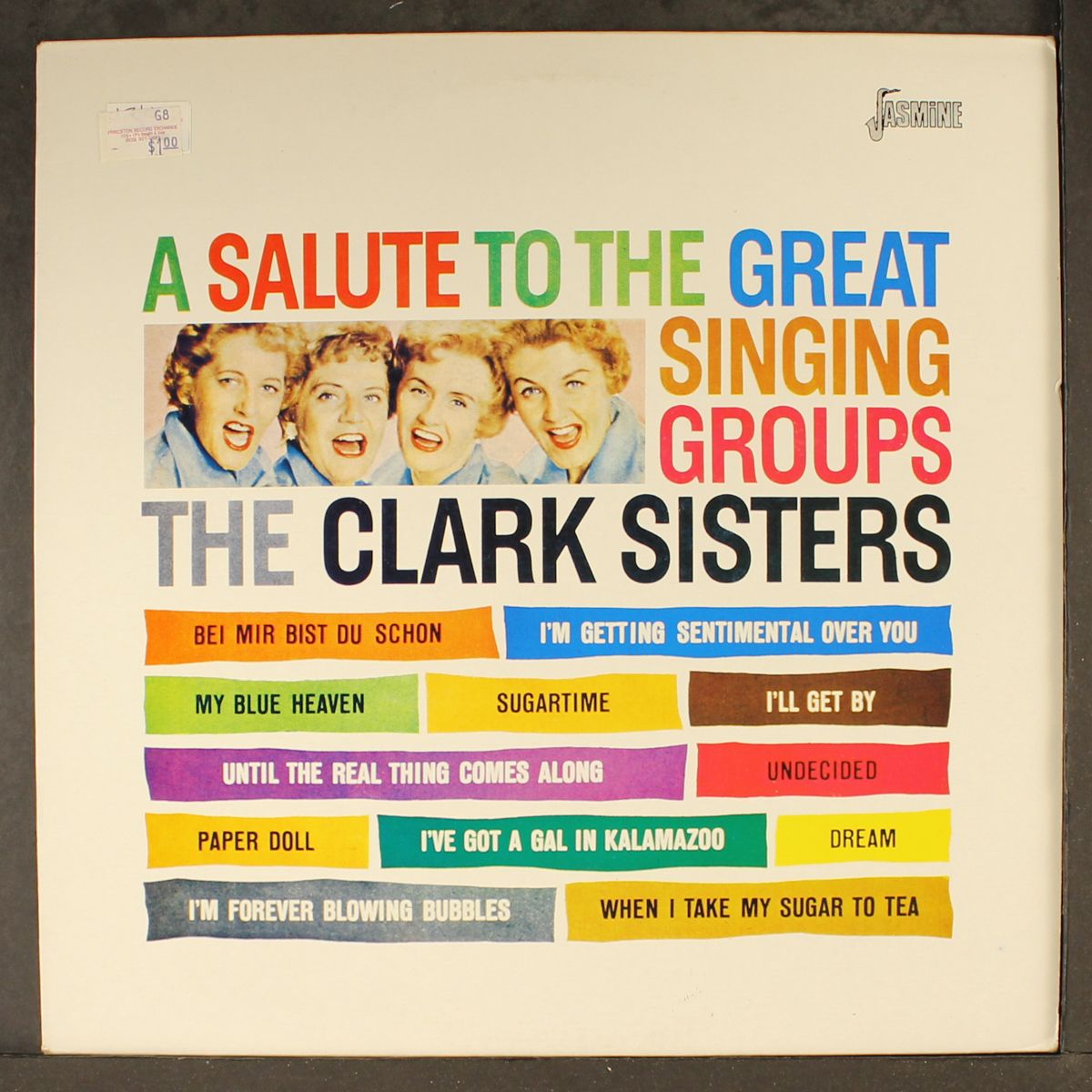 a salute to the great singing groups by CLARK SISTERS