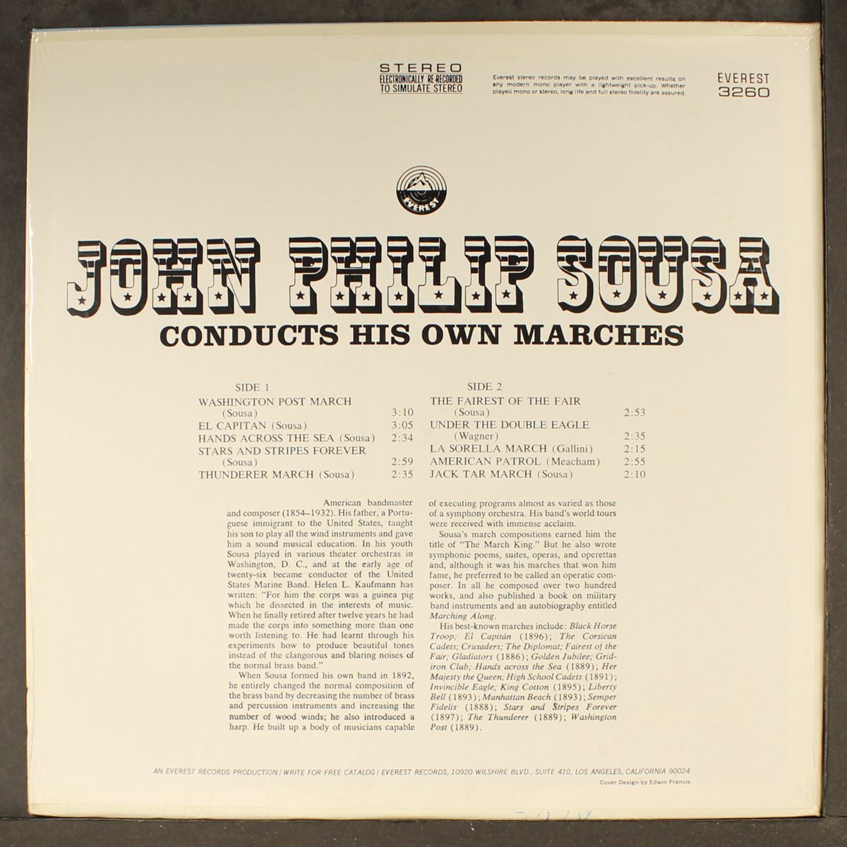 conducts his own marches by JOHN PHILIP SOUSA