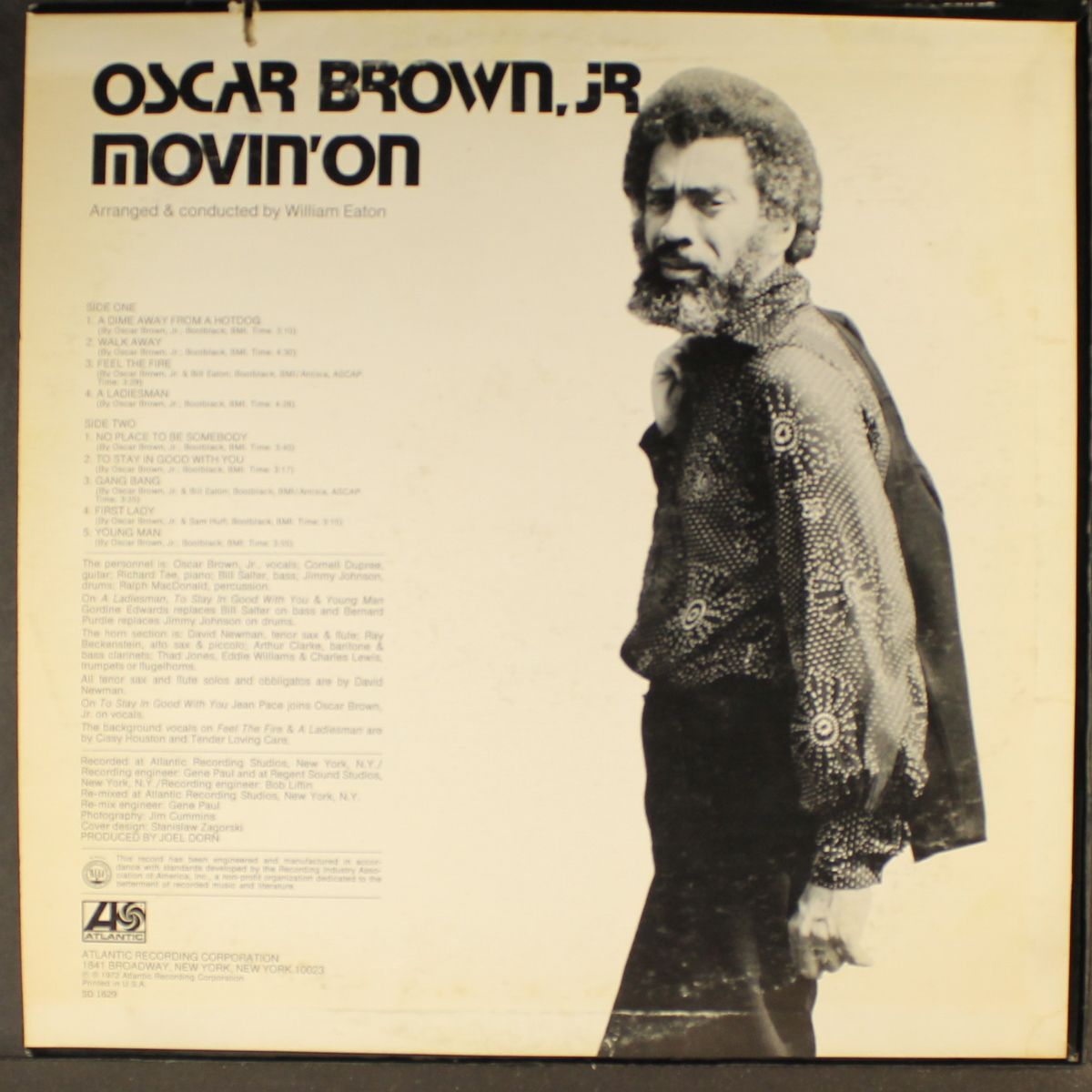 movin' on by OSCAR BROWN, JR.