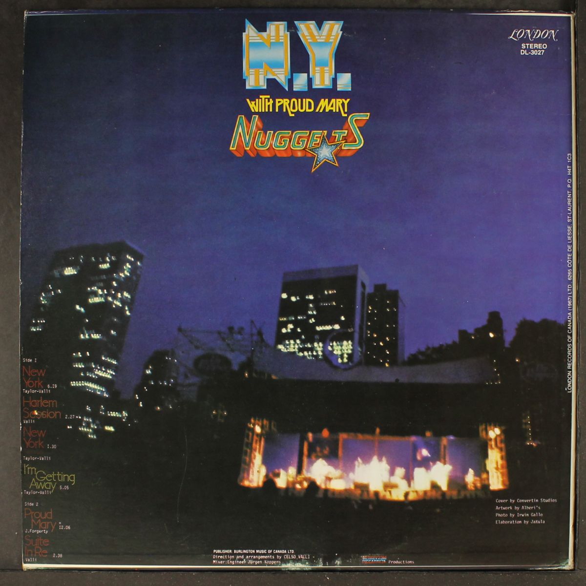 n.y. with proud mary by NUGGETS