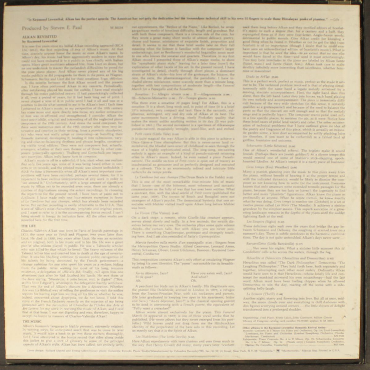 funeral march for a papagallo by RAYMOND LEWENTHAL