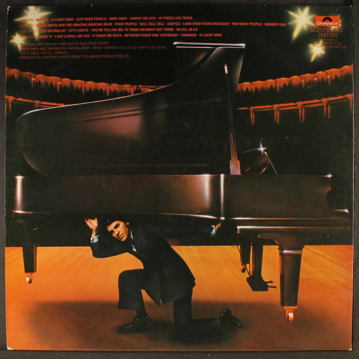 performing price by ALAN PRICE