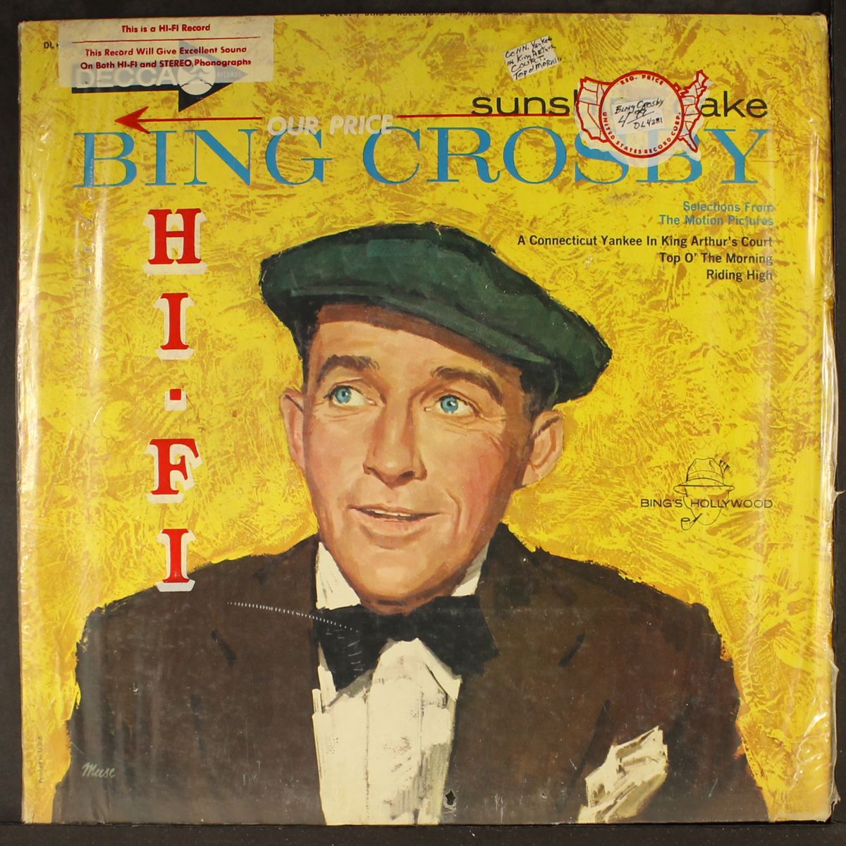 sunshine cake by BING CROSBY