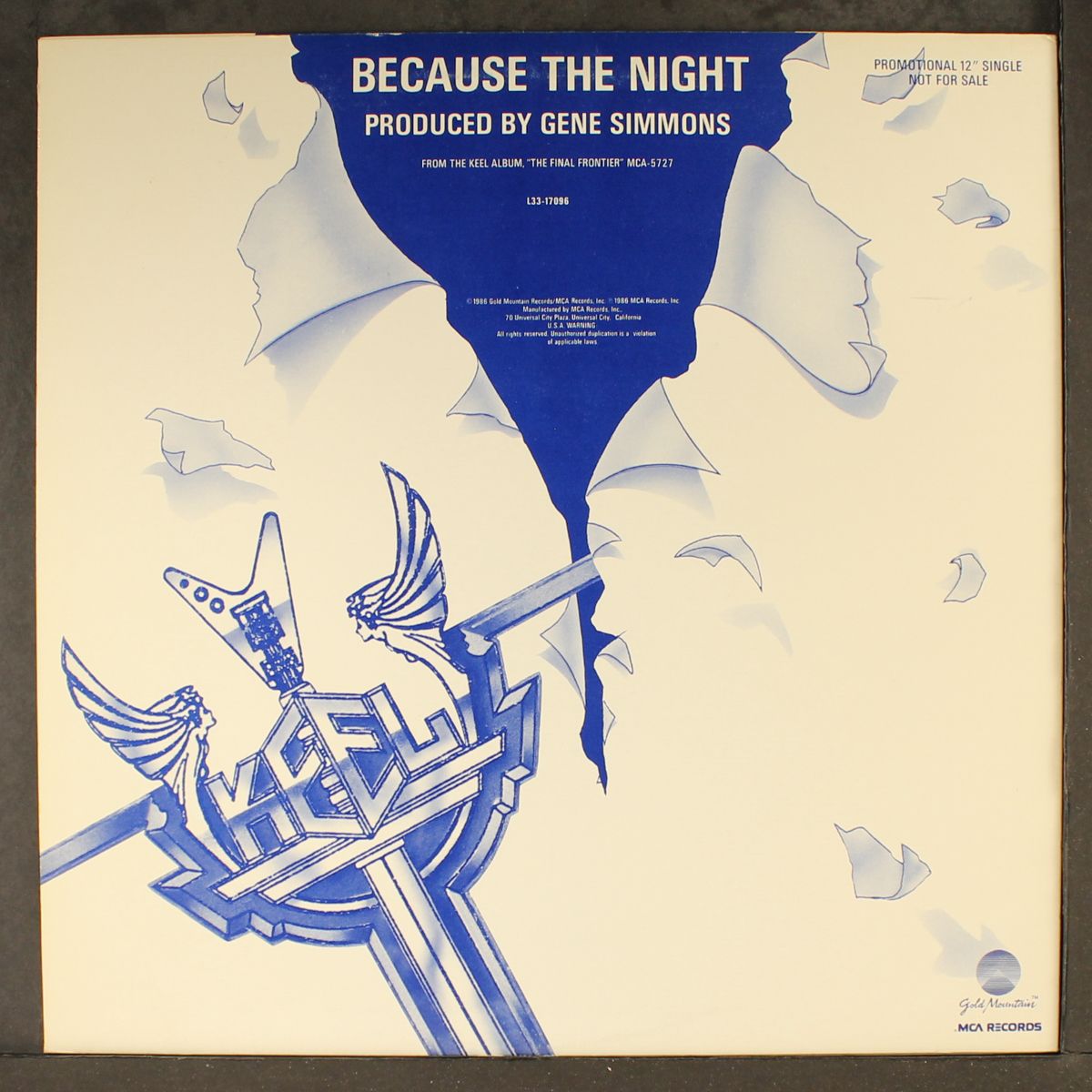 because the night / same by KEEL