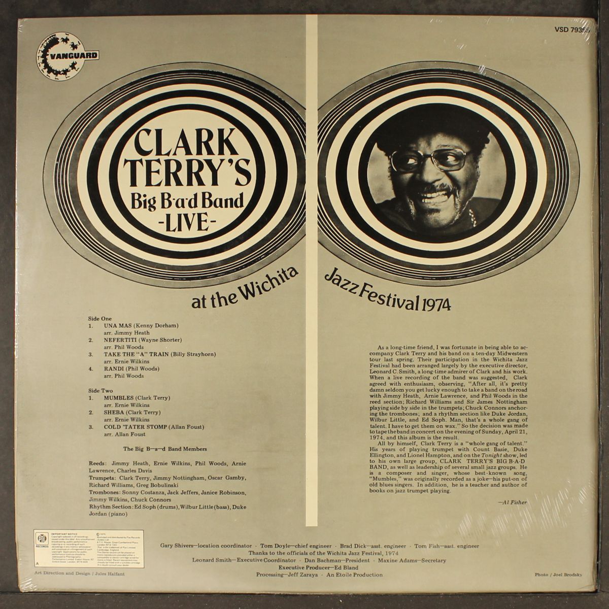 live at the wichita jazz festival '74 by CLARK TERRY
