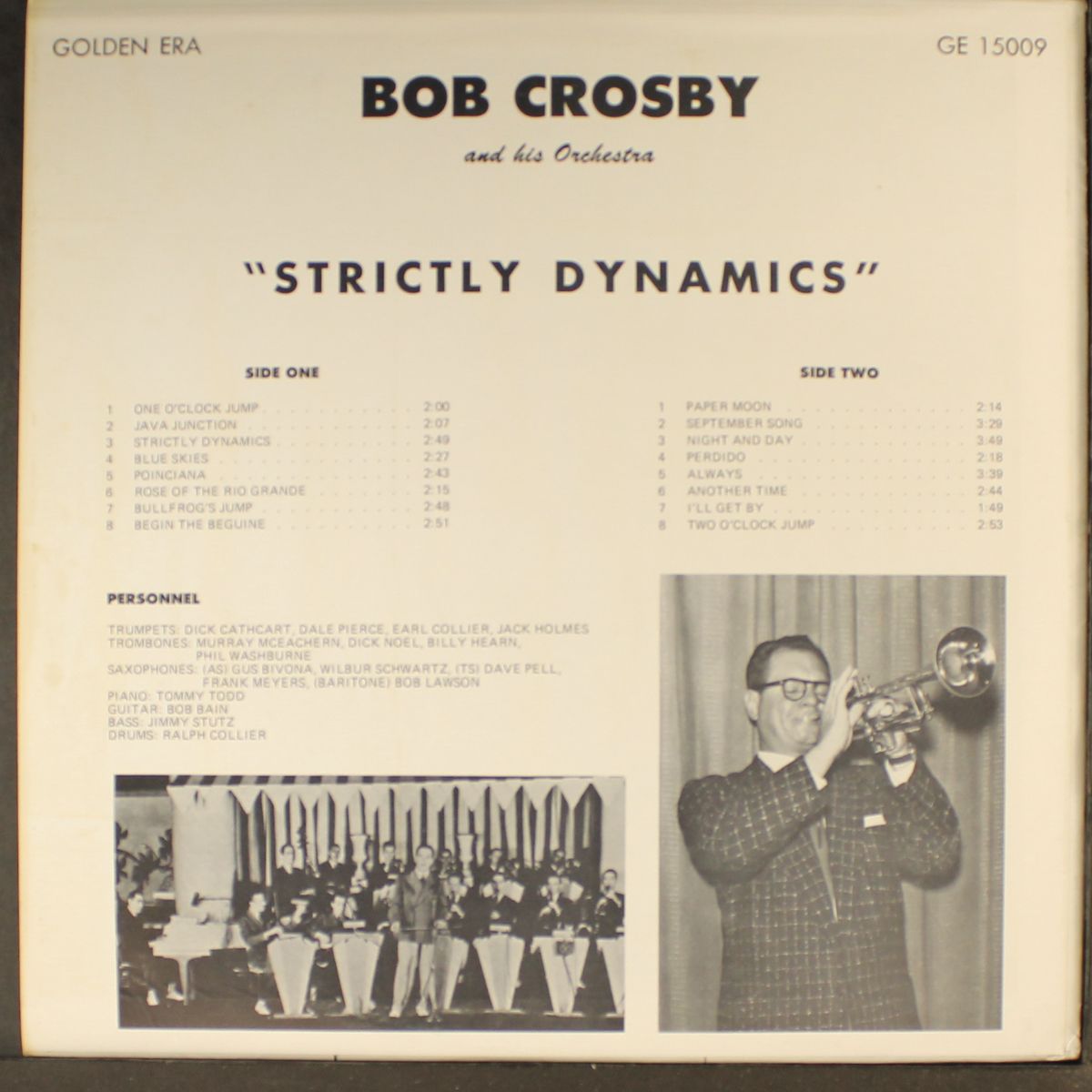 strictly dynamics by BOB CROSBY