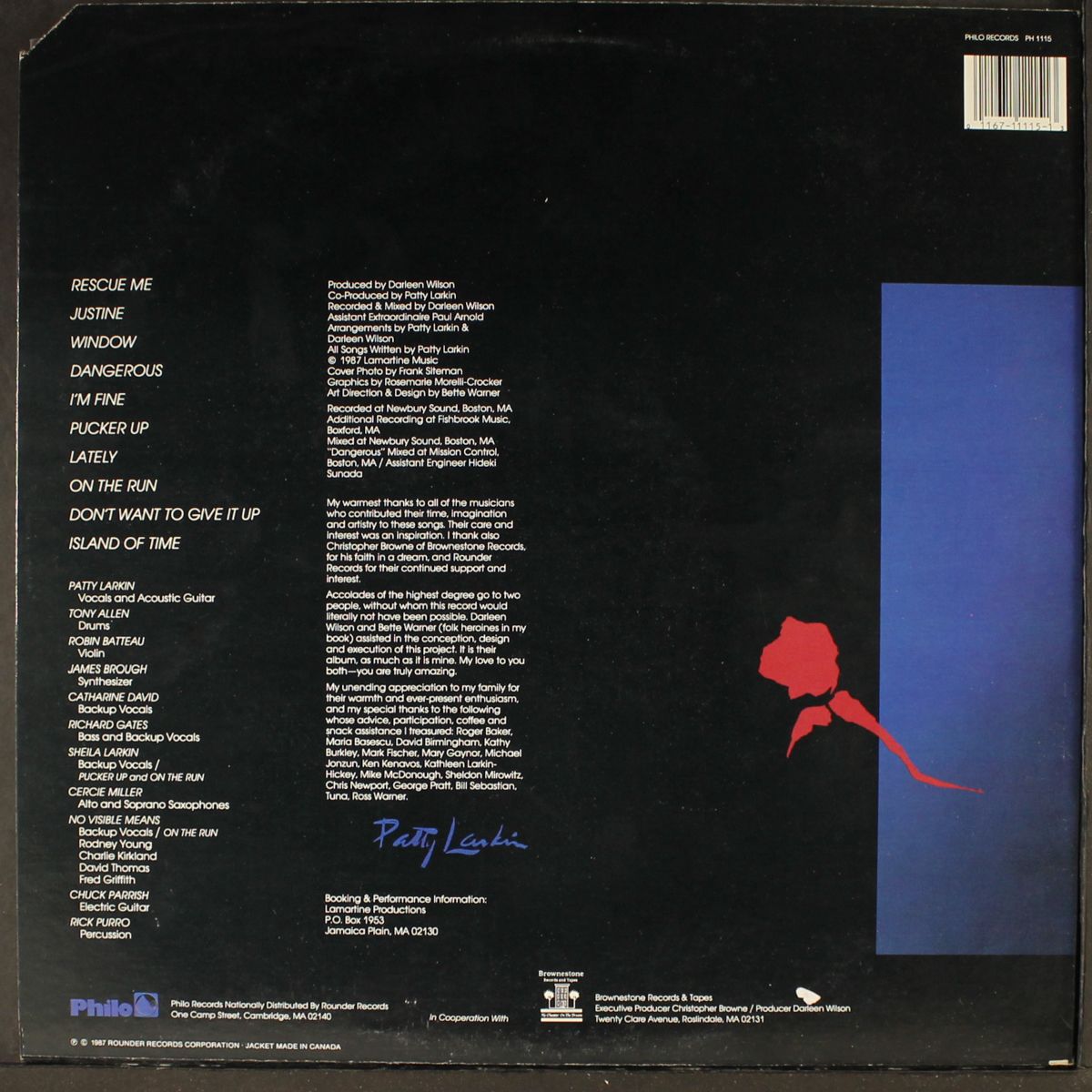 i'm fine by PATTY LARKIN