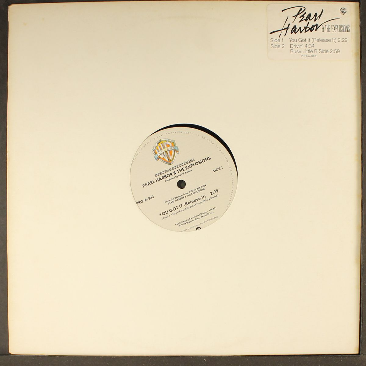 you got it (release it +2) by PEARL HARBOR & THE EXPLOSIONS