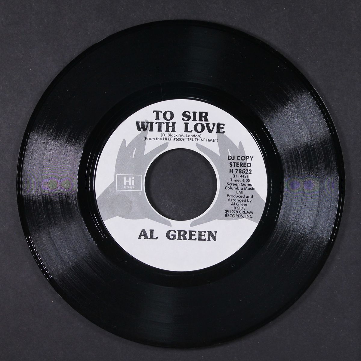 to sir with love / mono by AL GREEN