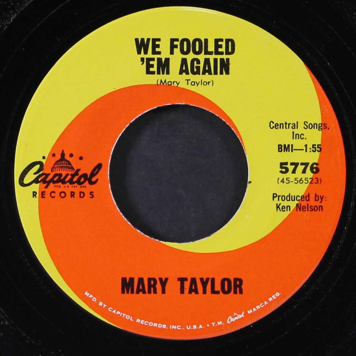 don't waste your time / we fooled 'em again by MARY TAYLOR