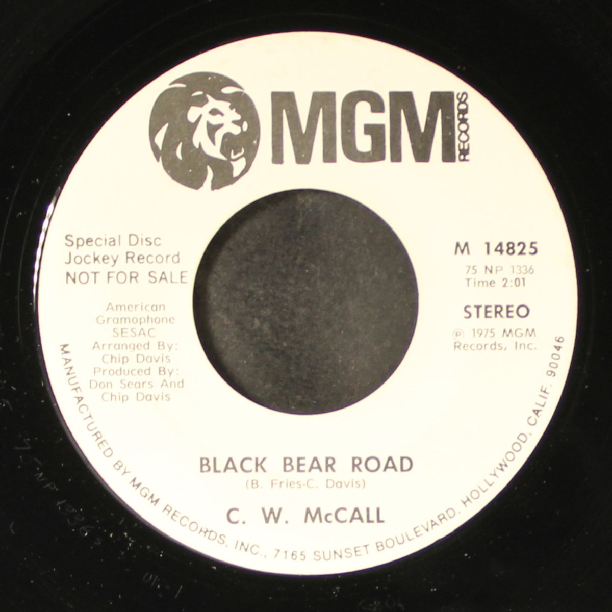 black bear road / same by C.W. MCCALL