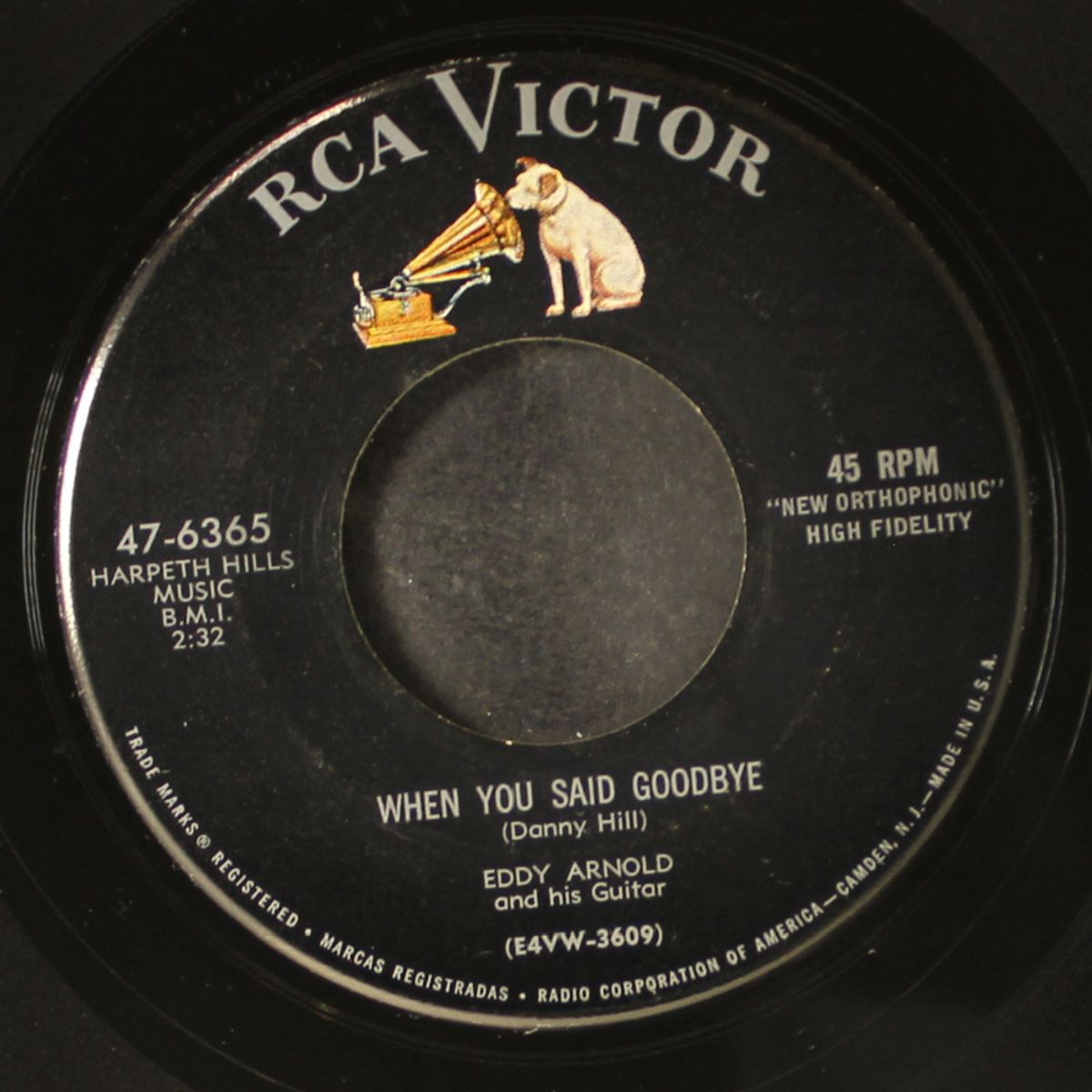trouble in mind / when you said goodbye by EDDY ARNOLD