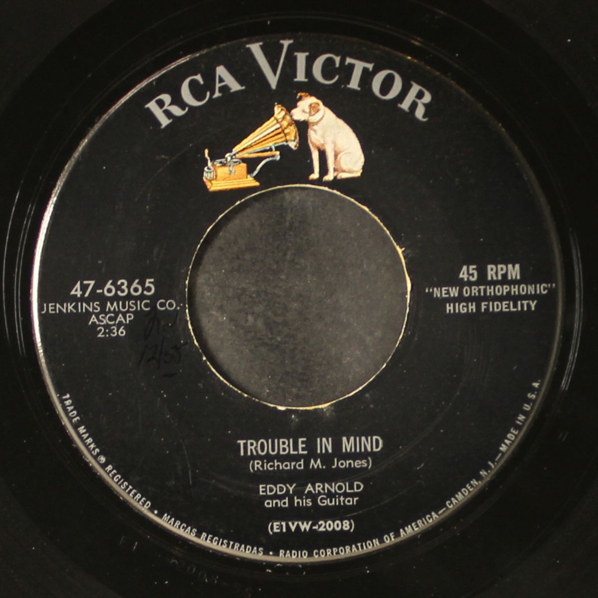 trouble in mind / when you said goodbye by EDDY ARNOLD
