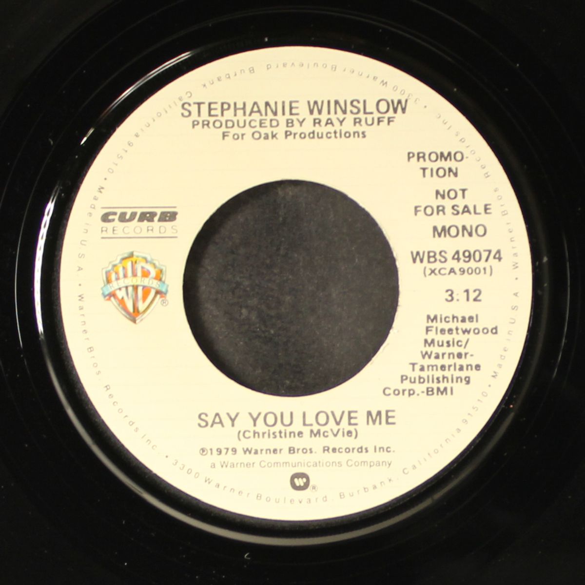 say you love me / mono by STEPHANIE WINSLOW