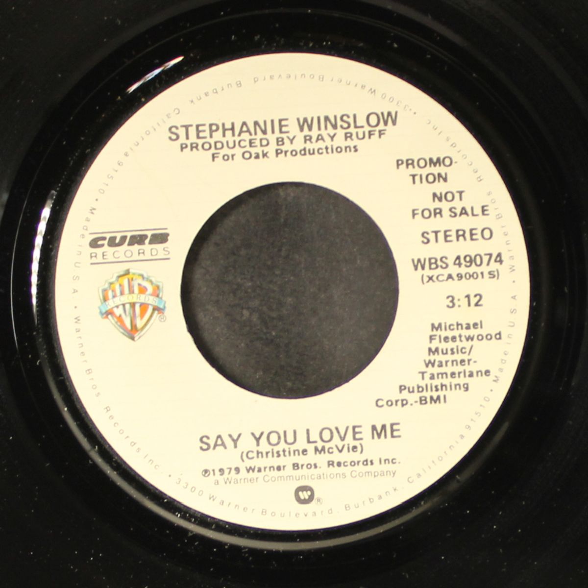 say you love me / mono by STEPHANIE WINSLOW