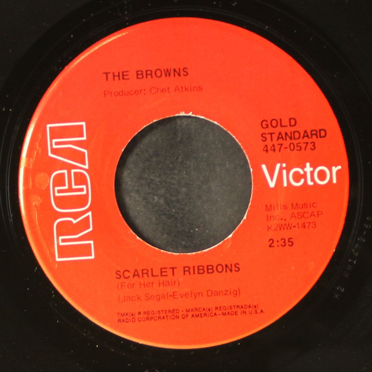 the three bells / scarlet ribbons by BROWNS