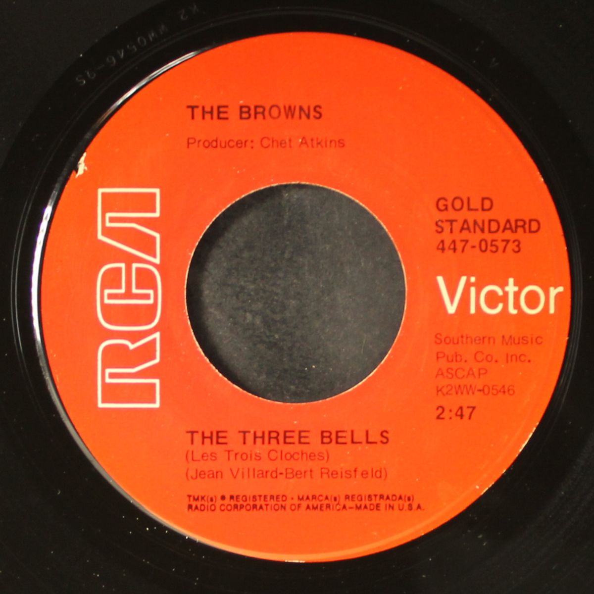 the three bells / scarlet ribbons by BROWNS
