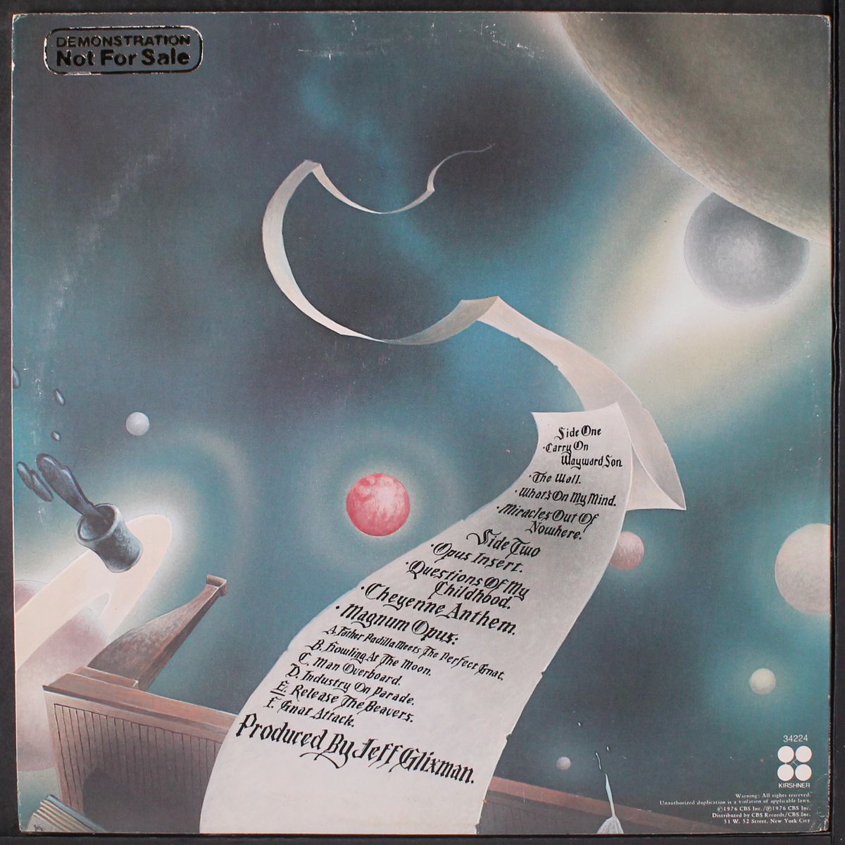leftoverture by KANSAS