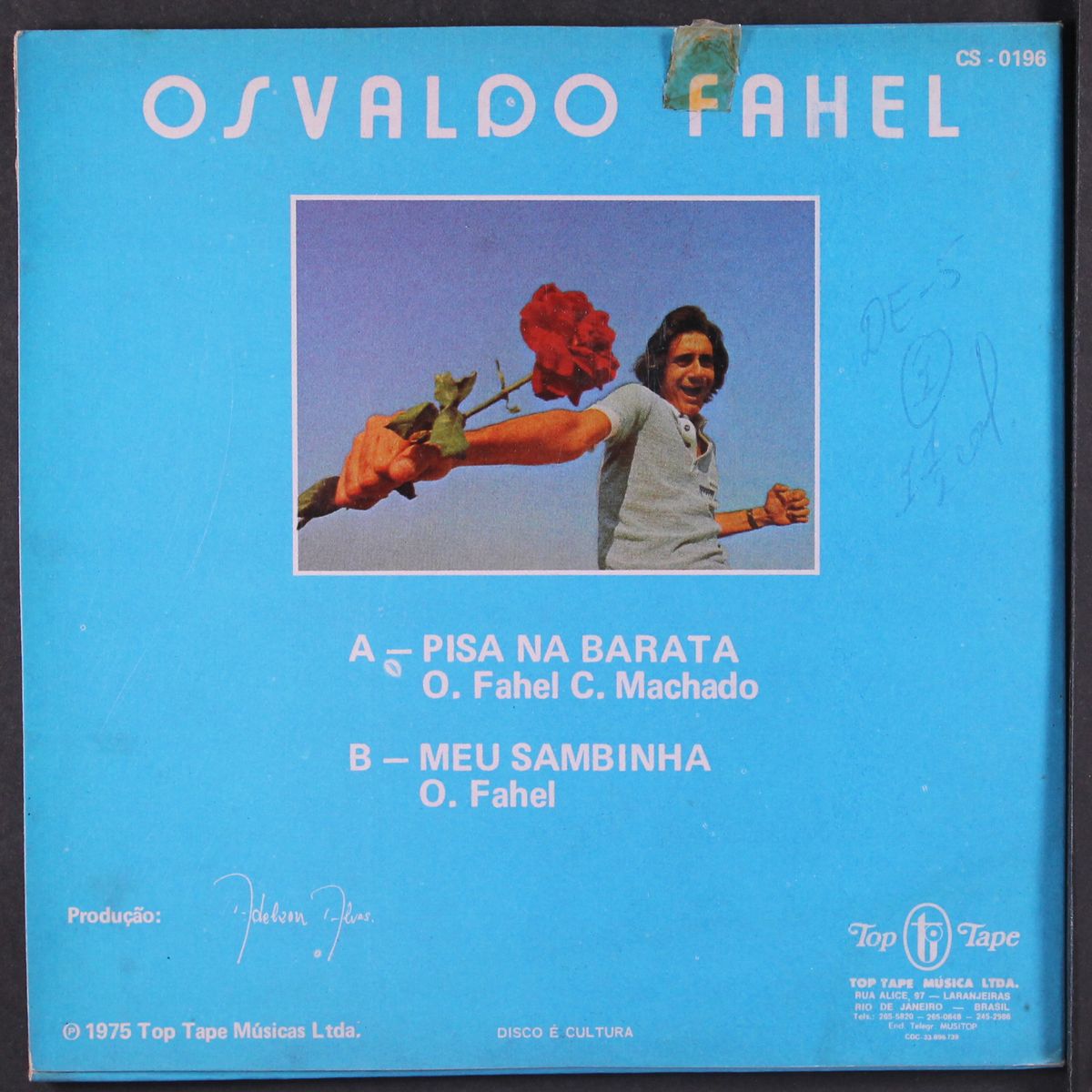 pisa na barata / meu sambinha by OSVALDO FAHEL