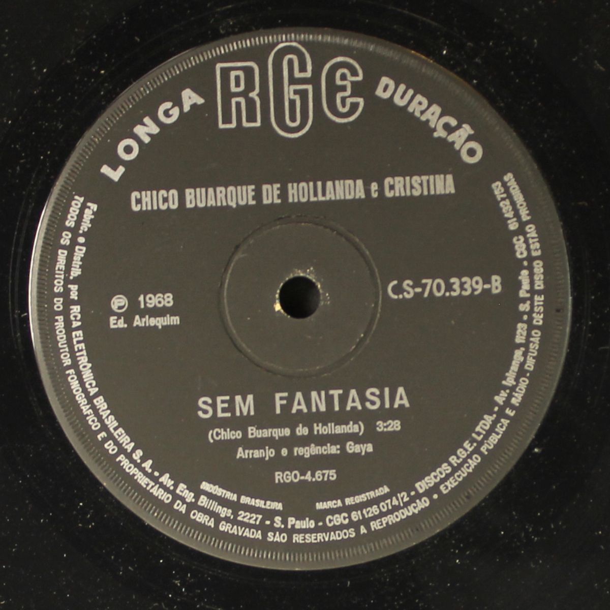 benvinda / sem fantasia by CHICO BUARQUE