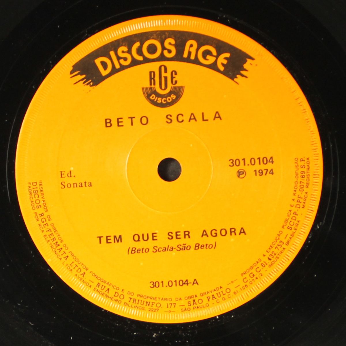 tem que ser agora / boa pessoa by BETO SCALA