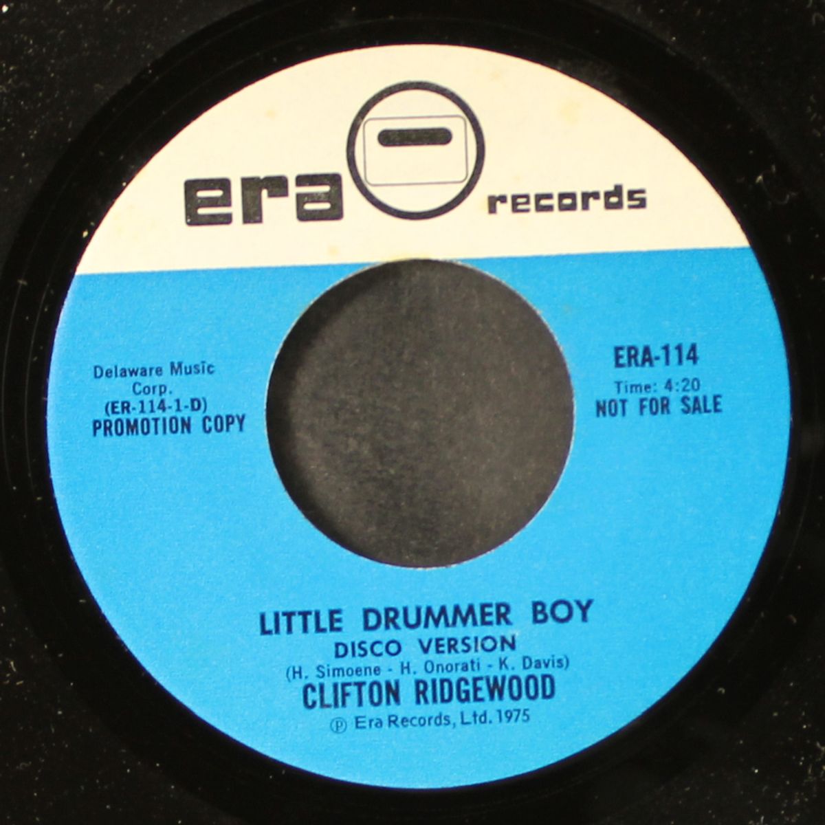 little drummer boy / disco version by CLIFTON RIDGEWOOD