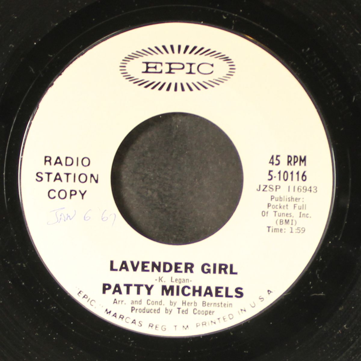 lavender girl by PATTY MICHAELS