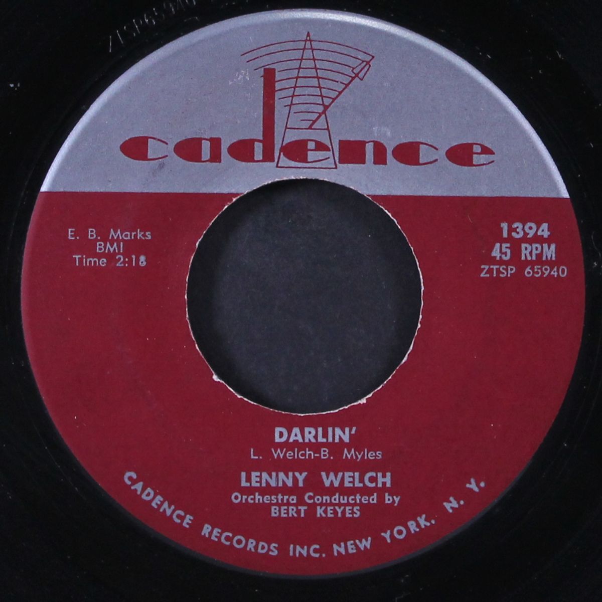 darlin' / i'd like to know by LENNY WELCH