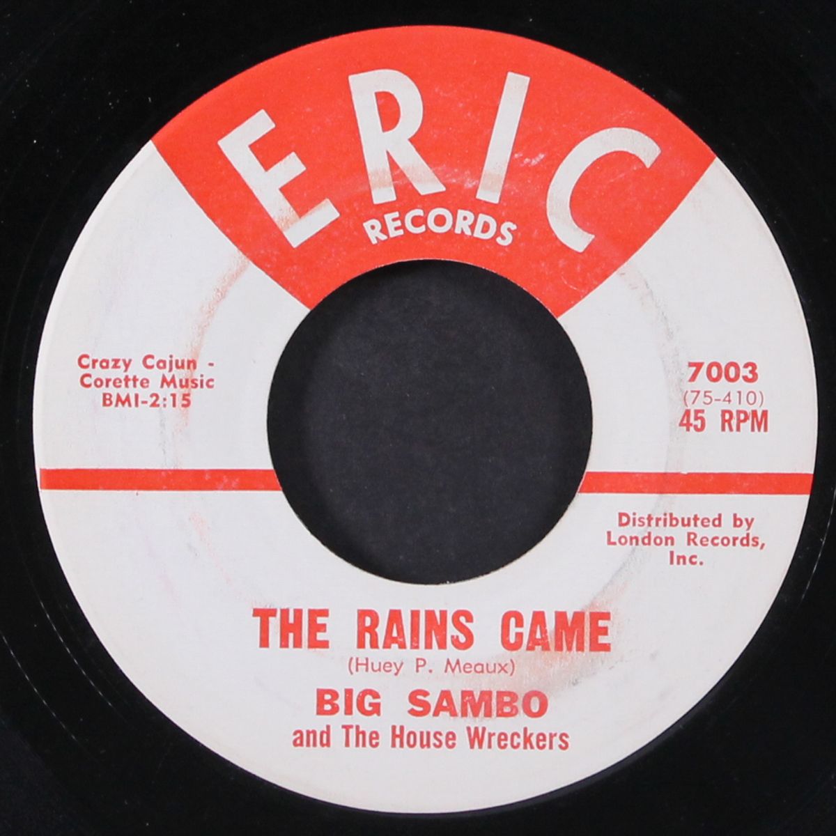 at the party / the rains came by BIG SAMBO & HOUSE WRECKERS