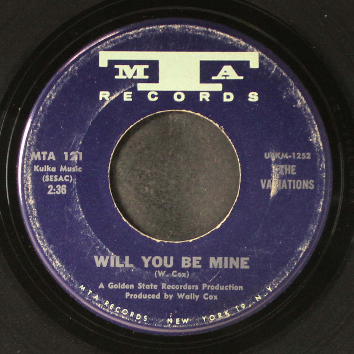 will you be mine / shakin' and breakin' by VARIATIONS