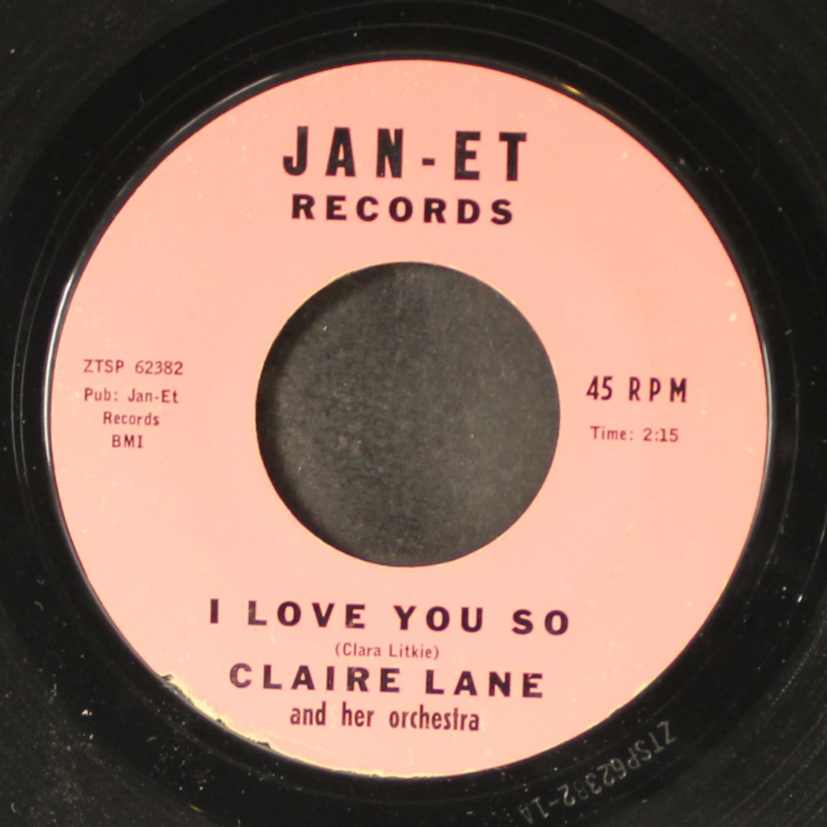 i love you so / all by myself by CLAIRE LANE