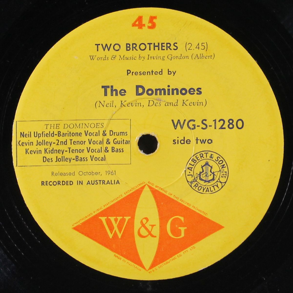john henry / two brothers by DOMINOES