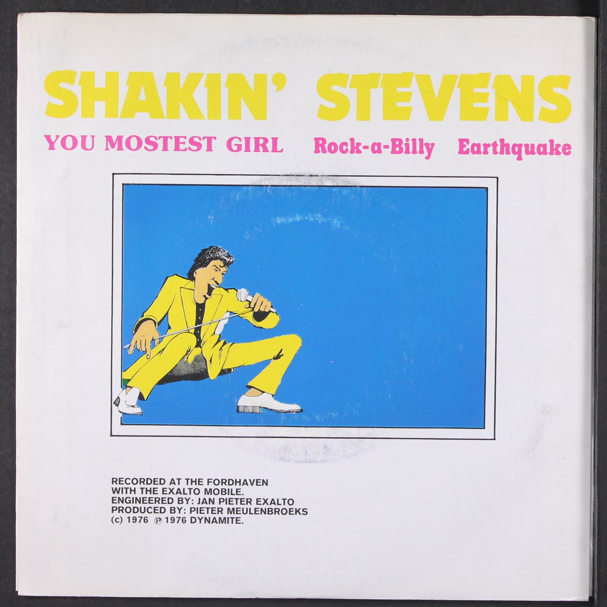 you mostest girl / rock-a-billy eart quake by SHAKIN STEVENS & SUNSETS
