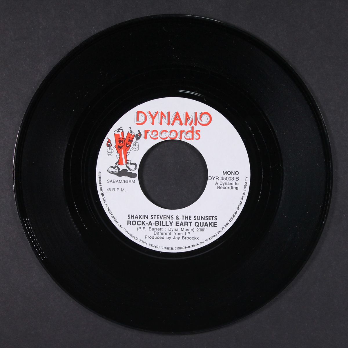 you mostest girl / rock-a-billy eart quake by SHAKIN STEVENS & SUNSETS