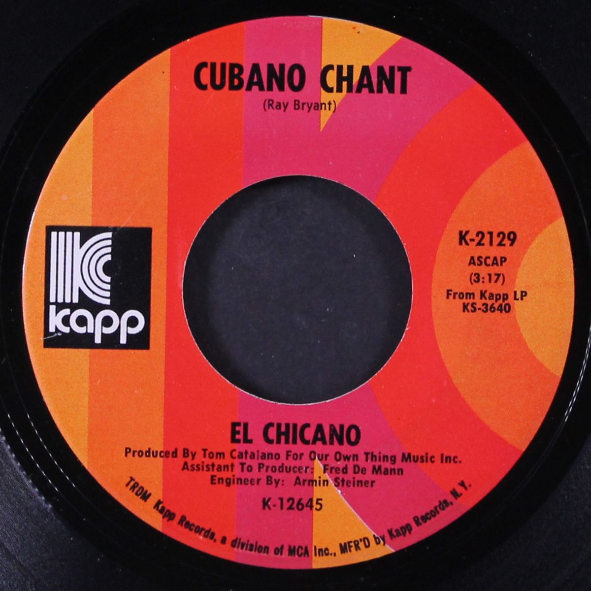 cubano chant / viva la raza by EL CHICANO