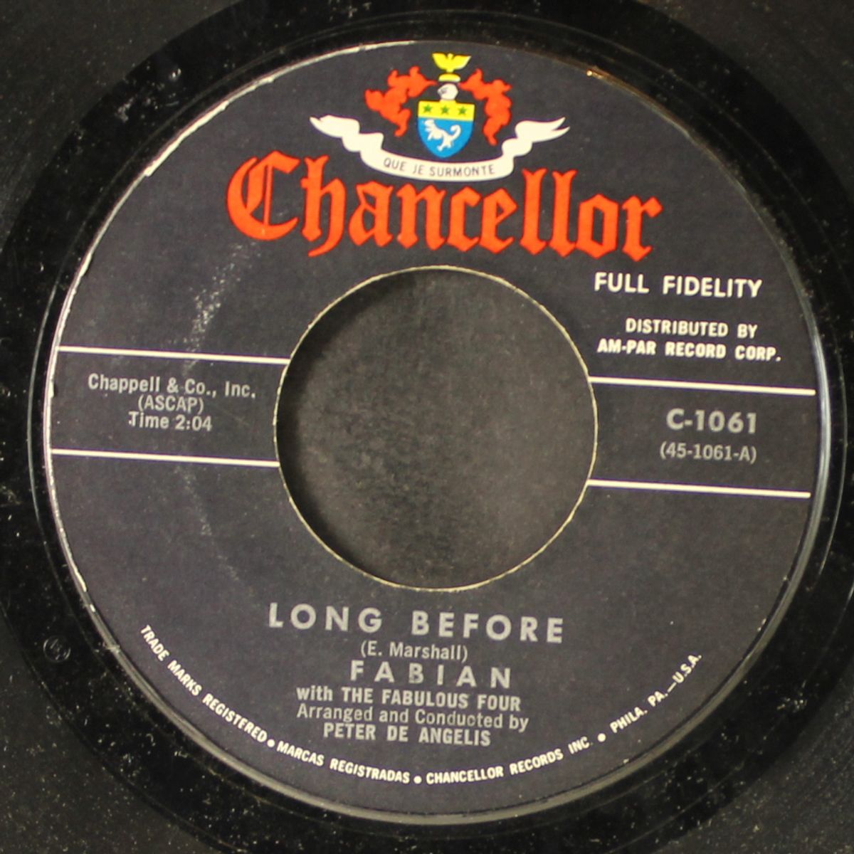 kissin' and twistin' / long before by FABIAN