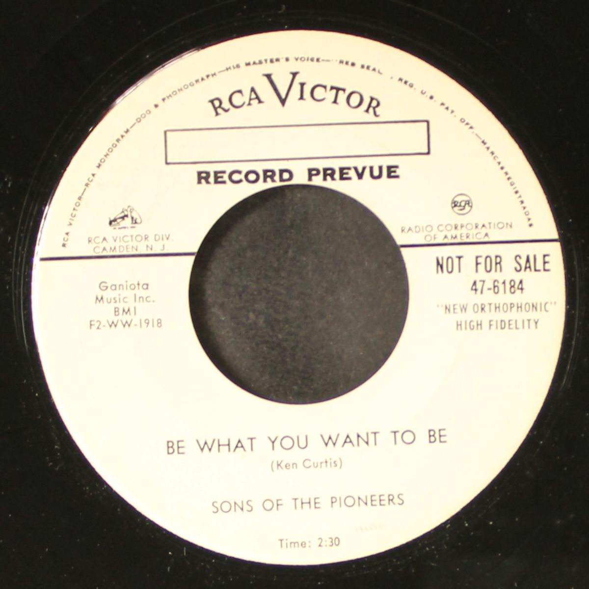 be what you want to be / epidemic by SONS OF THE PIONEERS