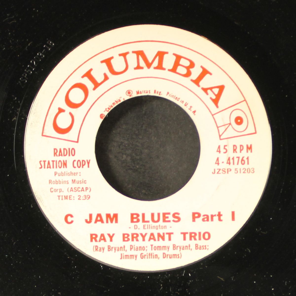 c jam blues / part 2 by RAY BRYANT